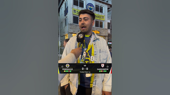 Samsunspor maçında puan bırakan Fenerbahçe taraftarı isyan etti!