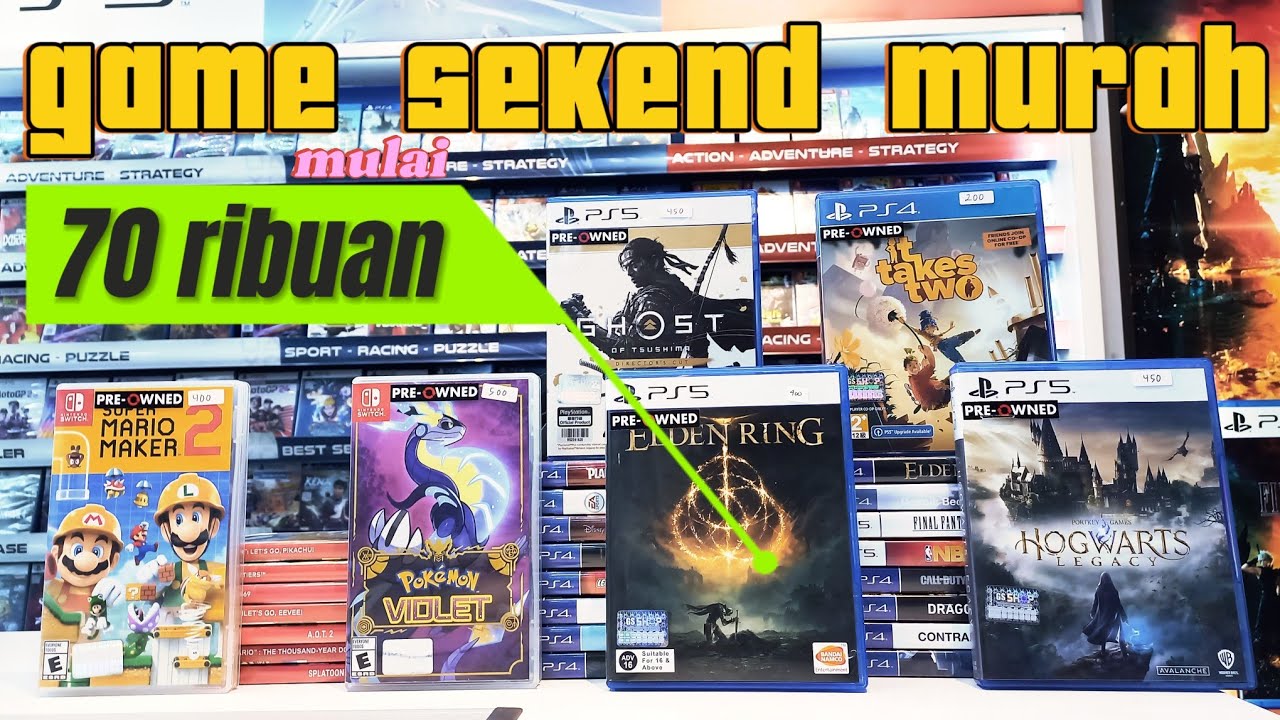 GAME BEKAS /SEKEND /PREOWNED MURAH TERSEDIA DI Gsshop summarecon ...
