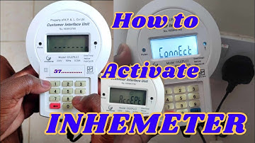 How to Activate INHEMETER Prepaid Energy Meter. Pairing/Configuration & Commissioning. #token