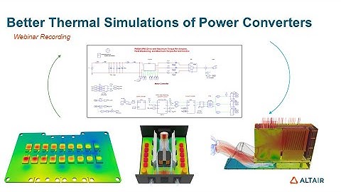 Better Thermal Power Converter simulations with PSIM & Thermal CFD | Webinar March 13th