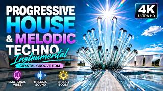 Progressive House &amp; Melodic Techno Instrumental ✨ Crystal Groove EDM