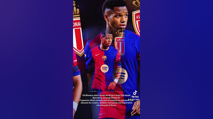 AS Monaco está a punto de fichar a Ansu Fati desde Barcelona, acuerdo EN BAJO!  Propuesta oficial