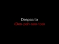 Learn Despacito | Medium Speed & How to Pronounce