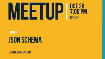 JSON schema | Python Medellín