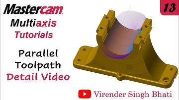 Parallel - Mastercam Multiaxis Programming