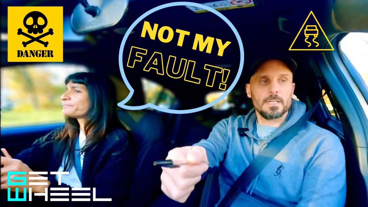 LEARNER DRIVER THINKS SHE'S READY FOR THE DRIVING TEST (MOCK DRIVING ...