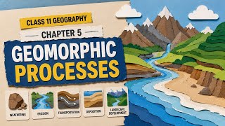 Geomorphic Processes l Class 11th Geography