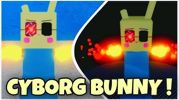 How To Get “CYBORG BUNNY” BADGE + CYBORG BUNNY MORPH | PIGGY RP [W.I.P] | Roblox