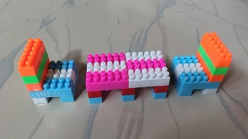 Satisfying DIY Table Chair / ASMR Building Blocks / lego video / block game #asmr#buildinhblock