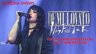 Demi Lovato: Holy Fvck Tour (The Fillmore New Orleans, Louisiana - 01/11/2022)