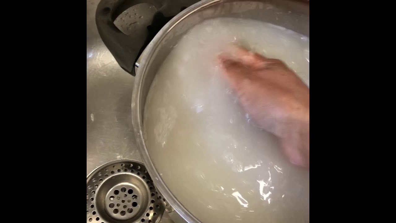 Rice Water... to water the plants. YouTube