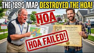 I Found a 1890 Property Map... and It Exposed the HOA's Biggest Lie!