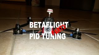 BorisB Betaflight Luxfloat PID tuning on ZMR 250 - Part 3 - Raw video