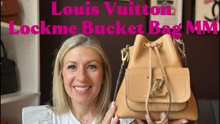 Louis Vuitton Lockme Bucket Bag MM review💼💕🎀