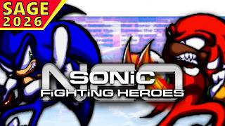 SONIC FAN GAME Neo Sonic Fighting Heroes Gameplay SAGE2026 screenshot 3