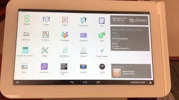 Clover Station Bar Tab Pre Authorization