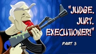 Scottish Ninjas: Judge. Jury. EXECUTIONER!  Pt.3 (Funny Cartoon!) @scottishninjas