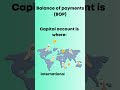 Balance of payments BOP #shorts #BOP #balanceofpayment