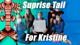 Surprising Kristine with a Mertailor Lions Lair Mermaid Tail by Adventure Mermaids 2,096 views 3 years ago 13 minutes, 31 seconds