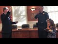 Chris Wray sworn in as Kosciusko Chief of Police