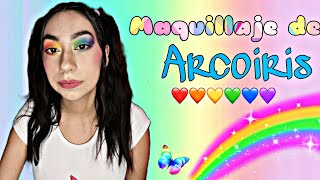 Maquillaje de Arcoiris 🌈 ✨