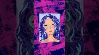 Sketch artist draws digital portrait to find her art style