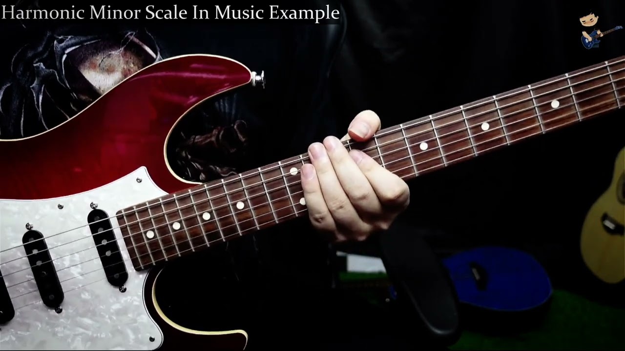 Harmonic Minor Scales Shapes တွေရဲ့အသံက in content မှာဆိုဘယ်လိုဖြစ်မလဲ ?