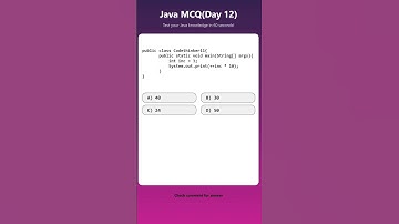 Top Java MCQs for Infosys Interview | Java for Freshers