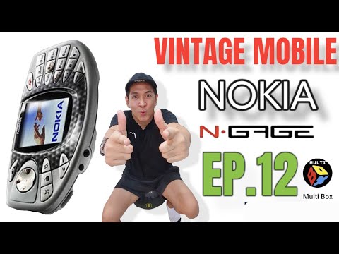 (1นาที)ย้อนอดีต Vintage Mobile EP.12 ตอน Nokia N-Gage (ตำนานมือถือเกมส์พกพา)