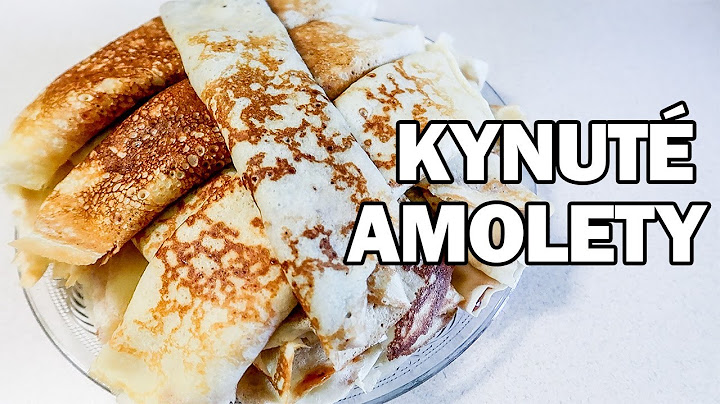 KYNUTÉ AMOLETY JAKO OD BABIČKY, JEDNODUCHÝ RECEPT, VIDEORECEPT, RECEPTY KROK ZA KROKEM
