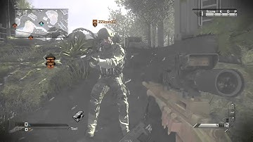 CoD Ghosts Trick Shot (VMR Sight Swap) #2