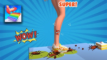 Tippy Toe 🍔🐜👟All levels walkthrough gameplay android iOS #6