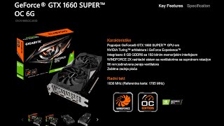 GIGABYTE Nvidia GTX 1660 Super 6GB GDDR6 WindForce OC - Detailed 360 look