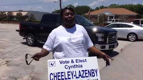 Vote Cynthia Cheeley-Lazenby May 24, 2016