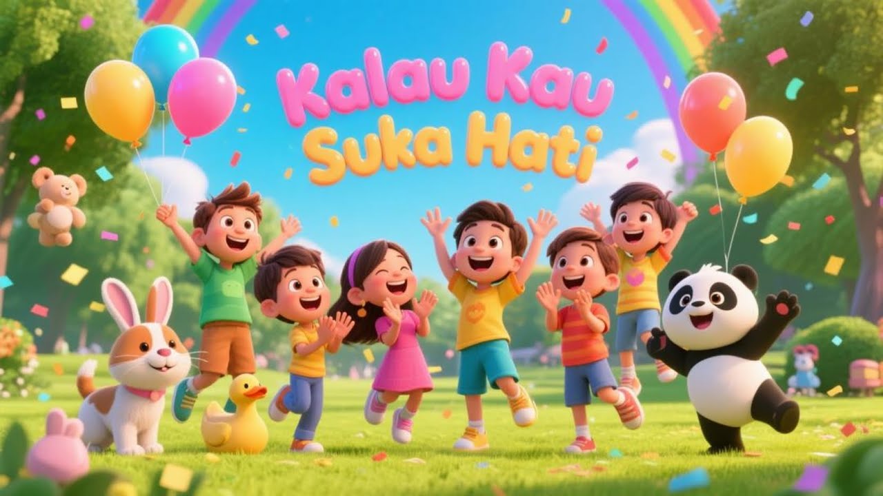 Kalau Kau Suka Hati ❤️ Lagu Anak Indonesia Terbaru 2025 | Lagu Anak Edukatif & Ceria Kalau Kau Suka Hati ❤️ Lagu Anak Indonesia Terbaru 2025 | Lagu Anak Edukatif & Ceria