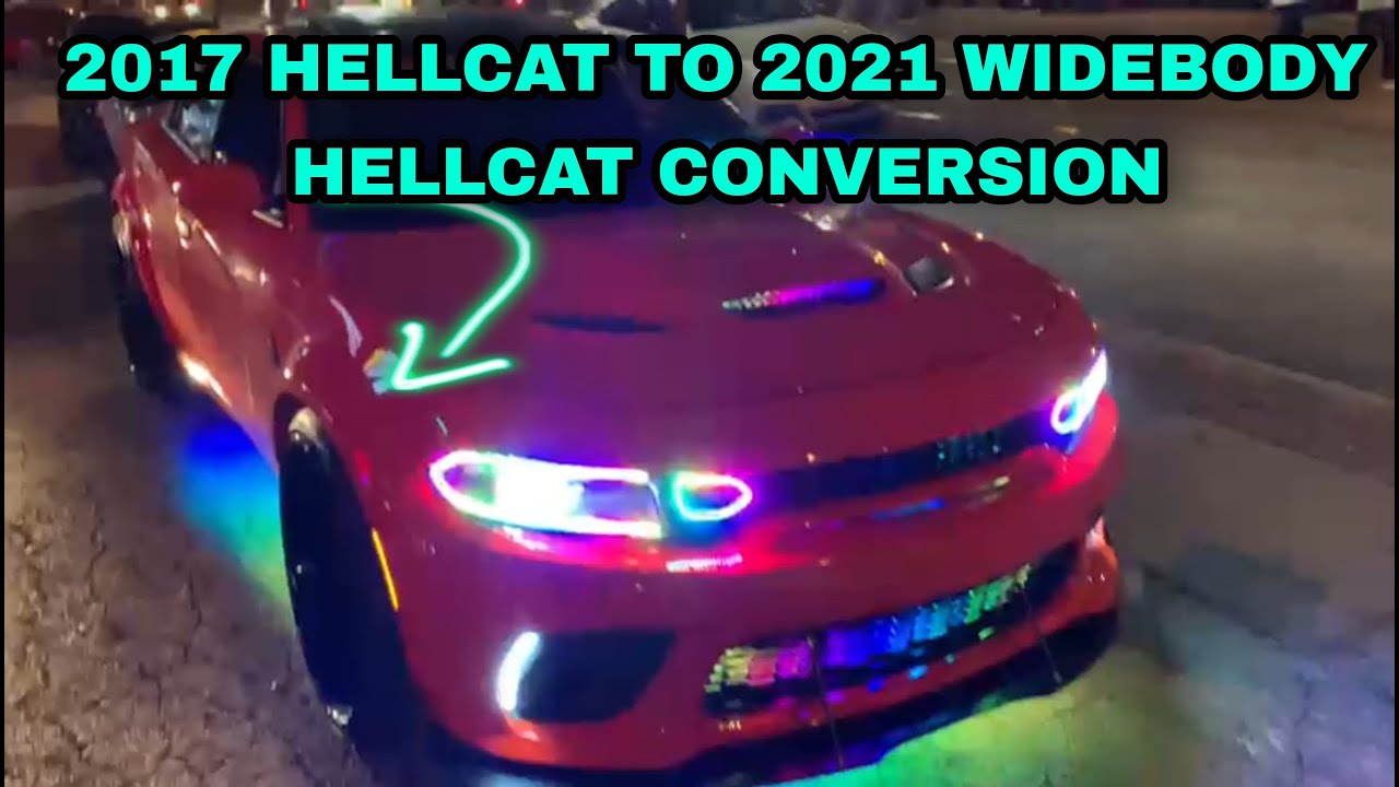 Hellcat Rell CHARGER HELLCAT CONVERSION TO 2021 WIDEBODY HELLCAT COMPLETE!!!! RELL ...