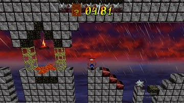 Crash Bandicoot : Back in Time - Castle Calamity (Crash Creator - custom level)