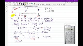 Business Math Lesson 11: Equations of Value, part 3 Update