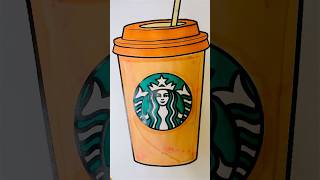 Starbucks #asmr #drawing #coloringadventure #art #coloringpages #satisfying #relaxingasmr #asmrart