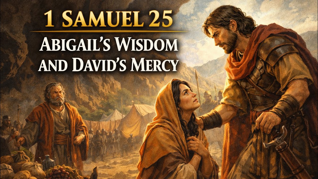 1 Samuel 25 Bible Story Explained | Abigail’s Wisdom and David’s Mercy ...