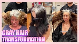 Witness the Unbelievable Gray Hair Transformation That has Everyone Talking!