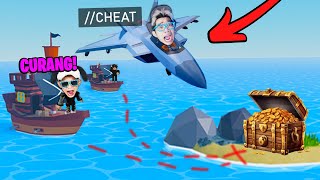 AKU //cheat PAKE PESAWAT DI BUILD KAPAL BUAT DAPETIN HARTAKARUN, AUTO KAYA DI ROBLOX!!!