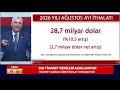 #CANLI | Ticaret Bakanı Ömer Bolat Ağustos Ayı Dış Ticaret Verilerini Açıklıyor
