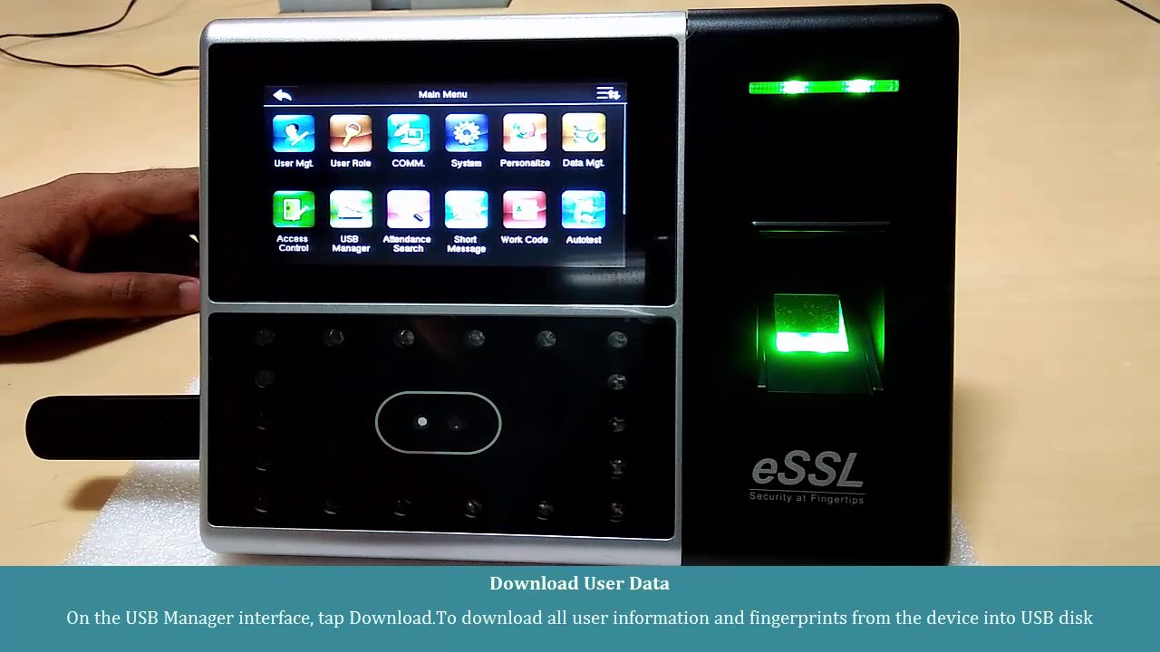 Uface302 How to Download User Data