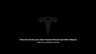 Tesla Q4 and full year 2023 Financial Results