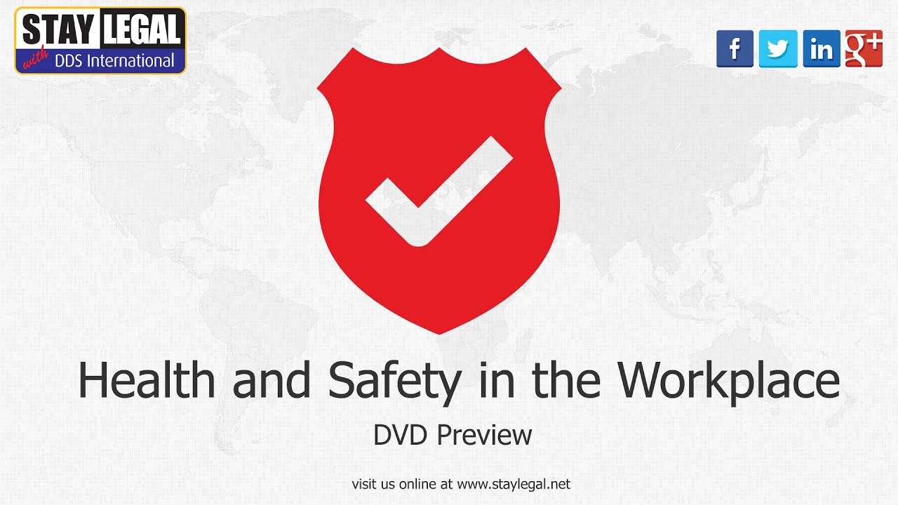 Health and Safety in the Workplace DVD Preview | DDS International
