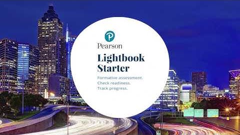 Lightbook Starter Maths: Formative Assessment. Check readiness. Track progress.