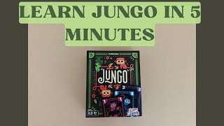JUNGO CARD GAME Explained in 5 Minutes! HOW TO PLAY JUNGO! XD