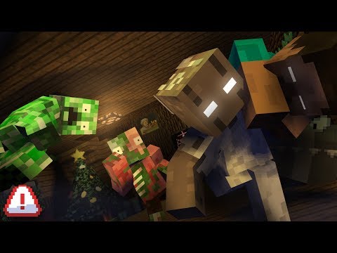 Monster School Special : Granny strike back on Christmas! - Minecraft Animation