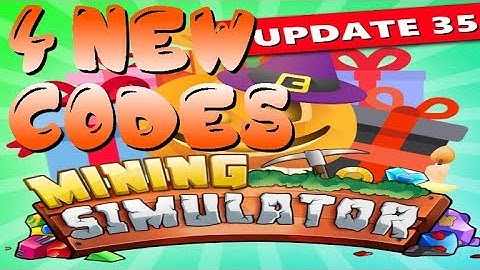 🎁NEW 4 CODES & GIFTS UPDATE🎁 | Mining Simulator | Roblox